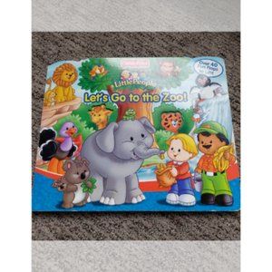 Fisher Price Little People; Let's Go To The Zoo Book